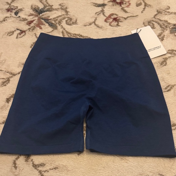 Women's Blue Spandex Scrunch Back - Picture 1 of 5